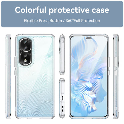 For Honor 80 Pro 5G Phone Case, TPU Bumper+Acrylic Back Shell Anti-fall Protective Cover