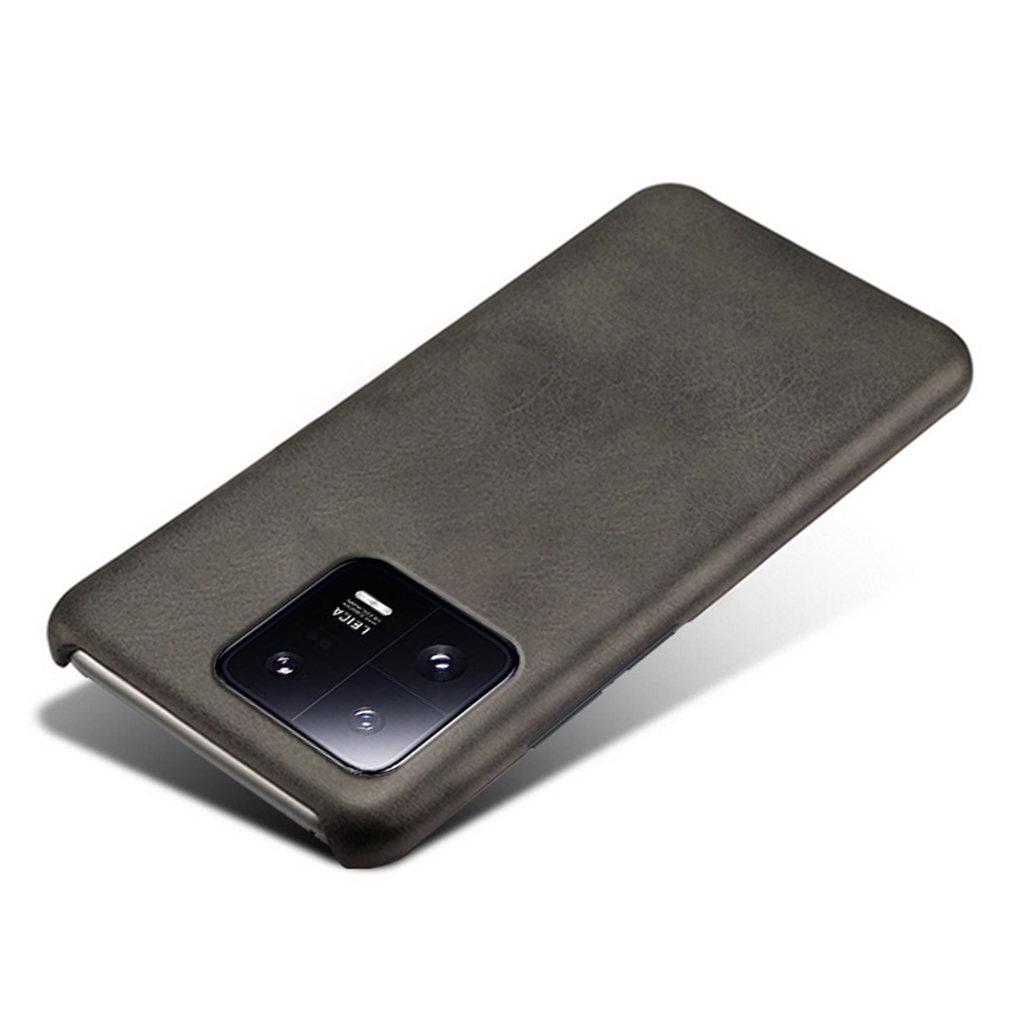For Xiaomi 13 Pro 5G Calf Textured Cell Phone Cover Anti-fall PU Leather Coated PC Mobile Phone Case