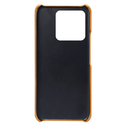 For Xiaomi 13 Pro 5G Calf Textured Cell Phone Cover Anti-fall PU Leather Coated PC Mobile Phone Case