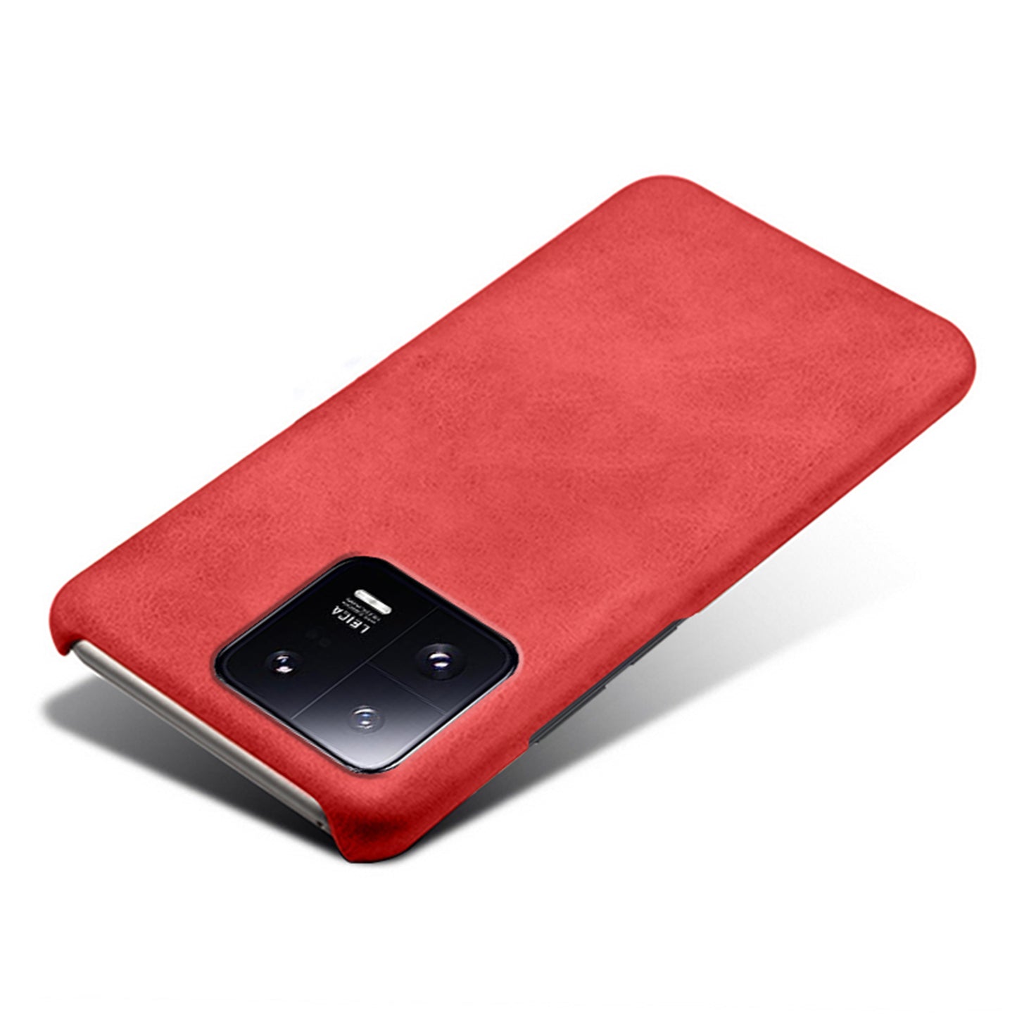 For Xiaomi 13 Pro 5G Calf Textured Cell Phone Cover Anti-fall PU Leather Coated PC Mobile Phone Case