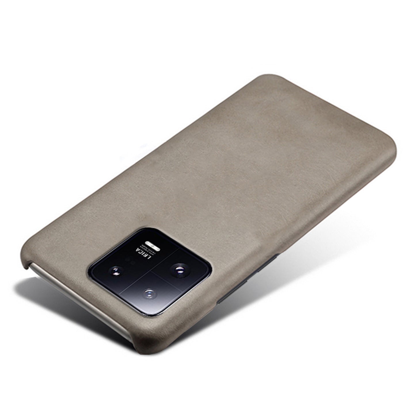 For Xiaomi 13 Pro 5G Calf Textured Cell Phone Cover Anti-fall PU Leather Coated PC Mobile Phone Case