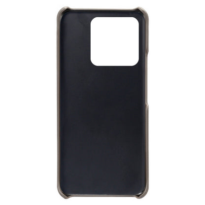 For Xiaomi 13 Pro 5G Calf Textured Cell Phone Cover Anti-fall PU Leather Coated PC Mobile Phone Case