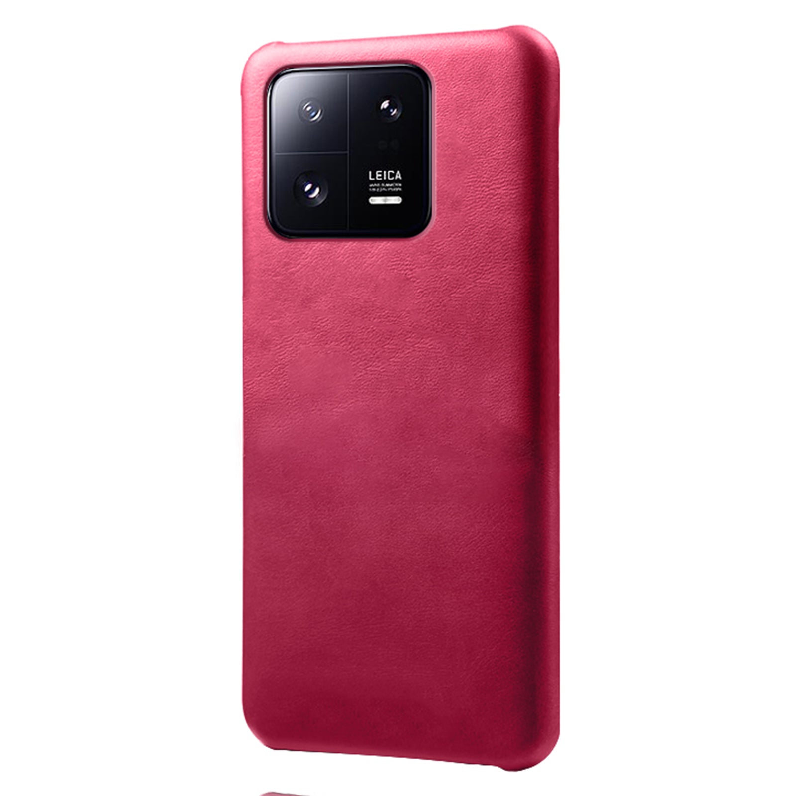 For Xiaomi 13 Pro 5G Calf Textured Cell Phone Cover Anti-fall PU Leather Coated PC Mobile Phone Case