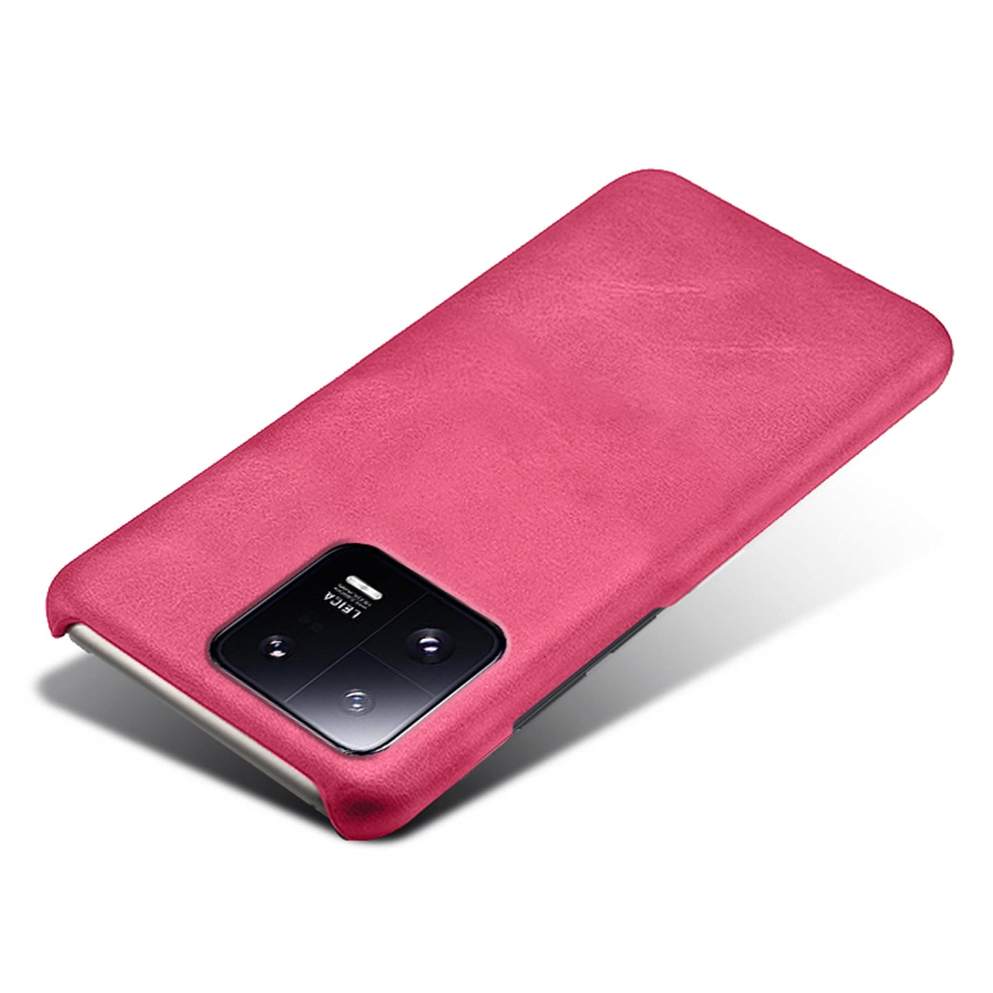For Xiaomi 13 Pro 5G Calf Textured Cell Phone Cover Anti-fall PU Leather Coated PC Mobile Phone Case