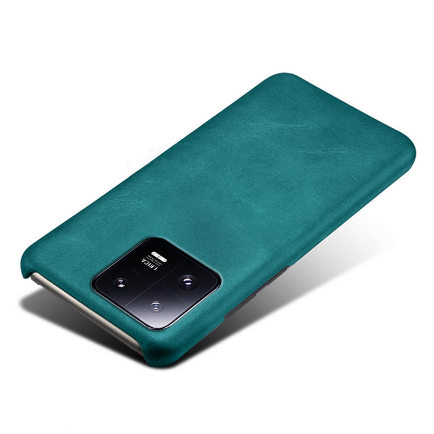 For Xiaomi 13 Pro 5G Calf Textured Cell Phone Cover Anti-fall PU Leather Coated PC Mobile Phone Case
