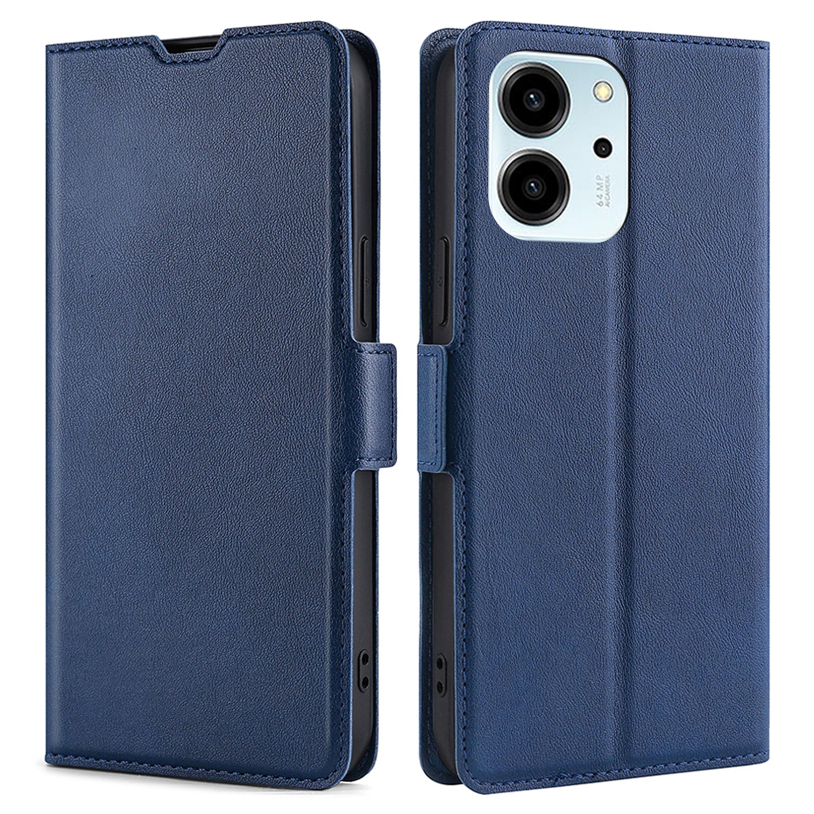 For Honor 80 SE 5G Shockproof Phone Cover PU Leather Card Holder Foldable Stand Protective Phone Case