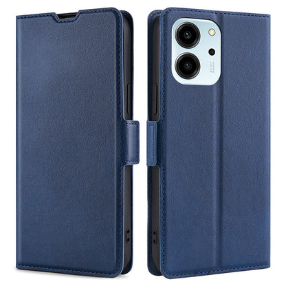 For Honor 80 SE 5G Shockproof Phone Cover PU Leather Card Holder Foldable Stand Protective Phone Case