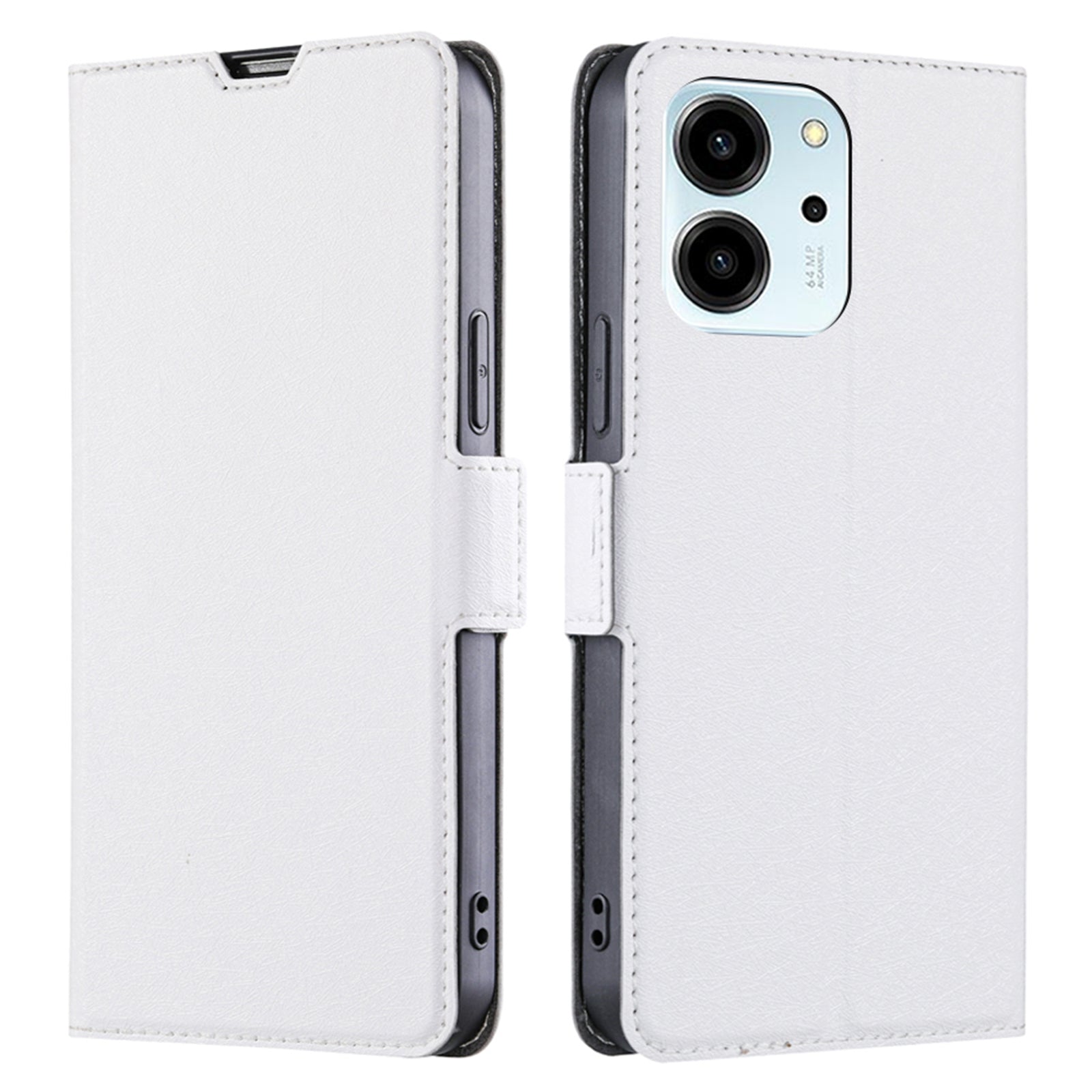 For Honor 80 SE 5G Shockproof Phone Cover PU Leather Card Holder Foldable Stand Protective Phone Case