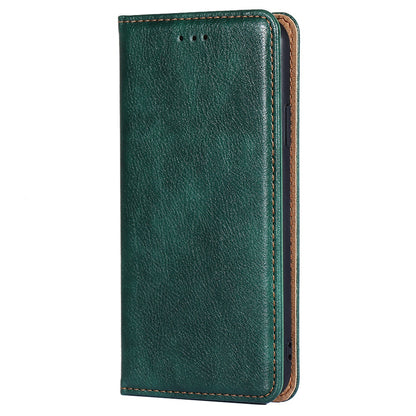 For Honor 80 SE 5G Foldable Stand Magnetic Auto-closing Protective Cover Anti-Scratch Wallet PU Leather Phone Case
