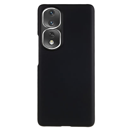 For Honor 80 Pro 5G Rubberized Finish Anti-Fingerprint Phone Case Glossy Surface Hard PC Shockproof Cover