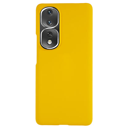For Honor 80 Pro 5G Rubberized Finish Anti-Fingerprint Phone Case Glossy Surface Hard PC Shockproof Cover