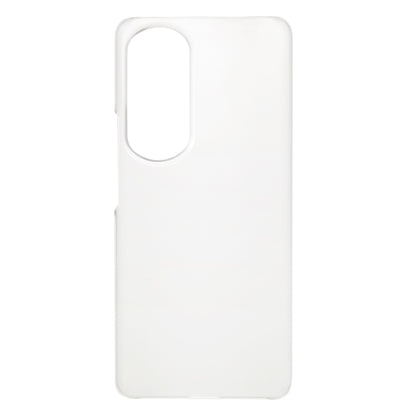 For Honor 80 Pro 5G Rubberized Finish Anti-Fingerprint Phone Case Glossy Surface Hard PC Shockproof Cover