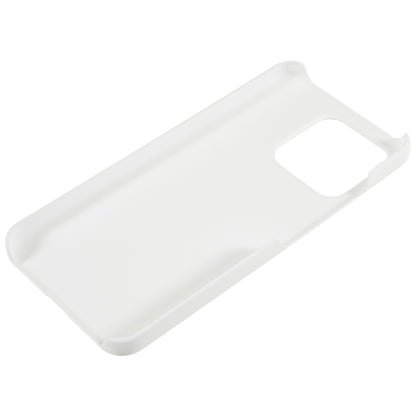 For Xiaomi 13 5G Rubberized Glossy Surface Minimalist Case Hard PC Shockproof Protective Phone Cover