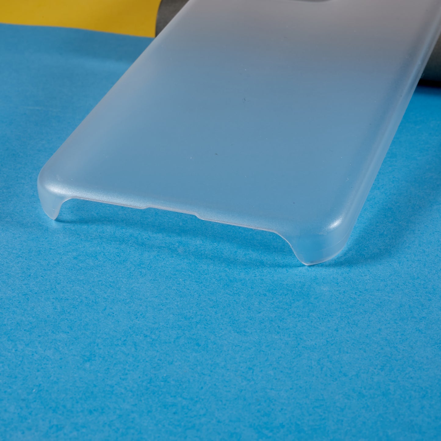 For Xiaomi 13 5G Rubberized Glossy Surface Minimalist Case Hard PC Shockproof Protective Phone Cover
