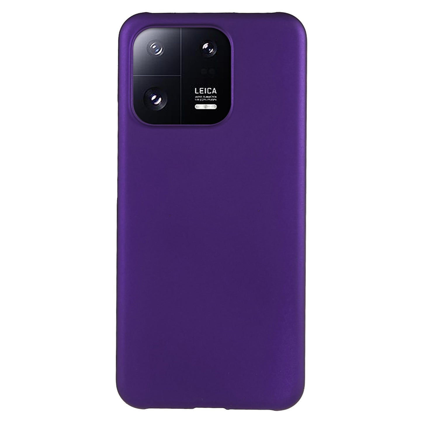 For Xiaomi 13 Pro 5G Hard PC Shockproof Phone Case Glossy Surface Rubberized Finish Non-Slip Protective Cover
