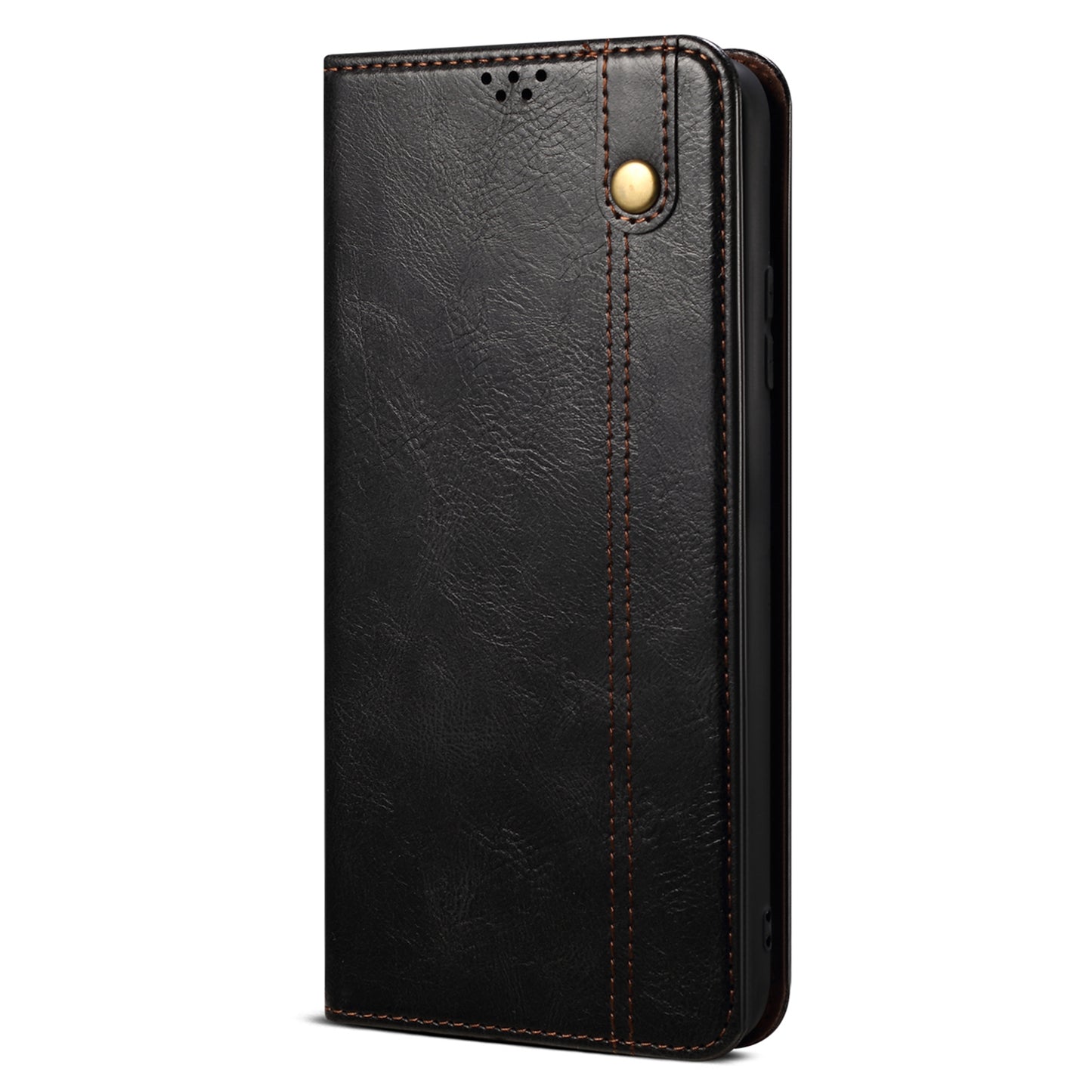 Magnetic Auto-absorbed Phone Case For Xiaomi Poco F5 Pro 5G / Redmi K60 Pro 5G / K60 5G Waxy Crazy Horse Texture Stand Wallet Protective PU Leather Folio Flip Phone Cover