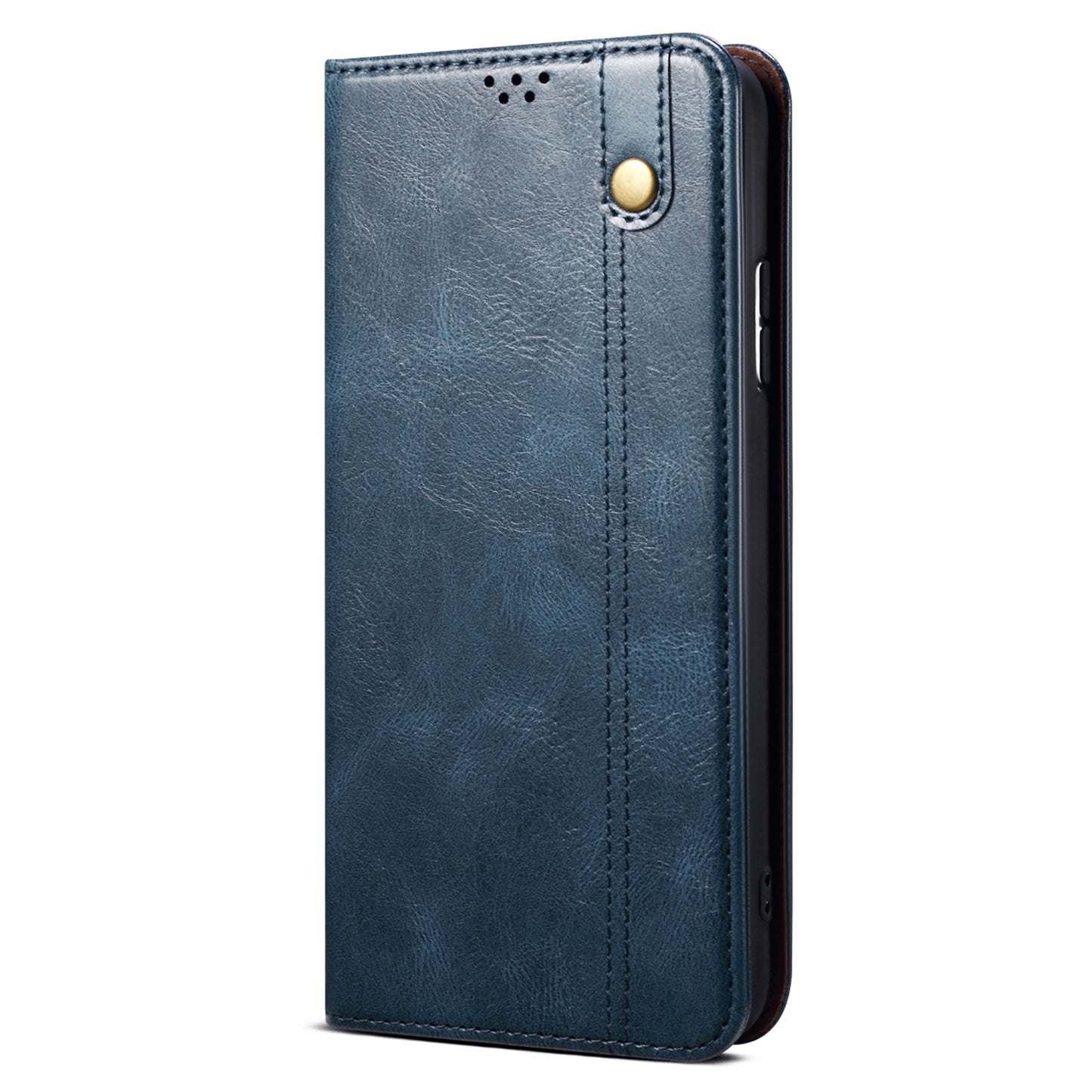 Magnetic Auto-absorbed Phone Case For Xiaomi Poco F5 Pro 5G / Redmi K60 Pro 5G / K60 5G Waxy Crazy Horse Texture Stand Wallet Protective PU Leather Folio Flip Phone Cover