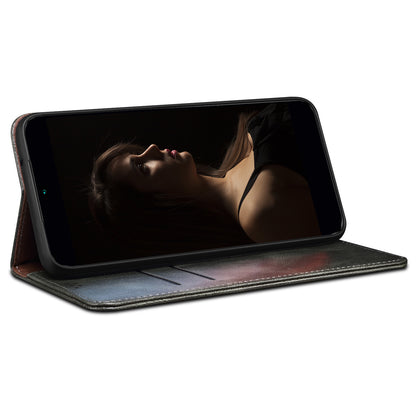 Magnetic Auto-absorbed Phone Case For Xiaomi Poco F5 Pro 5G / Redmi K60 Pro 5G / K60 5G Waxy Crazy Horse Texture Stand Wallet Protective PU Leather Folio Flip Phone Cover