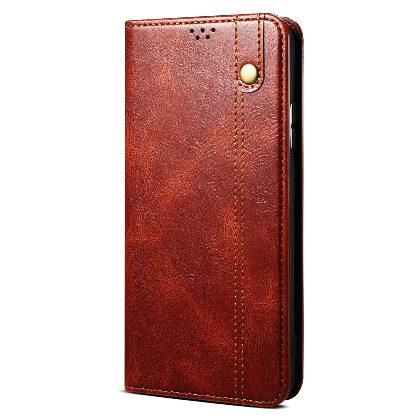 Magnetic Auto-absorbed Phone Case For Xiaomi Poco F5 Pro 5G / Redmi K60 Pro 5G / K60 5G Waxy Crazy Horse Texture Stand Wallet Protective PU Leather Folio Flip Phone Cover