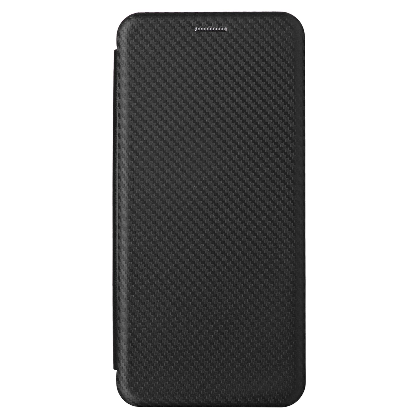 For vivo X80 Pro 5G Carbon Fiber Texture PU Leather Stand Case Magnetic Auto-absorbed Folio Flip Phone Cover with Card Holder
