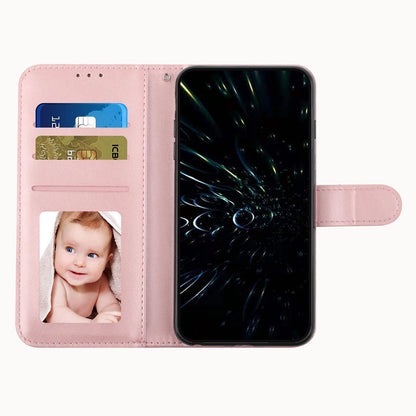 For Infinix Hot 11s NFC 4G Stitching PU Leather Flip Phone Case Stand Full Body Protective Wallet Cover with Strap