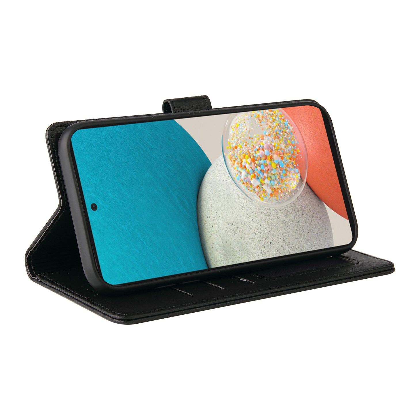 GQ.UTROBE 009 Series for Samsung Galaxy A53 5G Splicing PU Leather Phone Case Wallet Stand Magnetic Clasp Cover