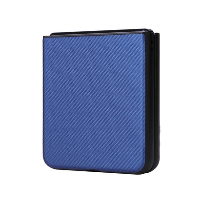 For Oppo Find N2 Flip 5G Anti-scratch Phone Back Cover PU Leather + PC Non-slip Phone Case