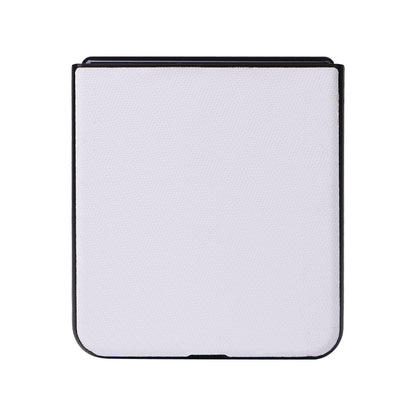 For Oppo Find N2 Flip 5G Anti-scratch Phone Back Cover PU Leather + PC Non-slip Phone Case