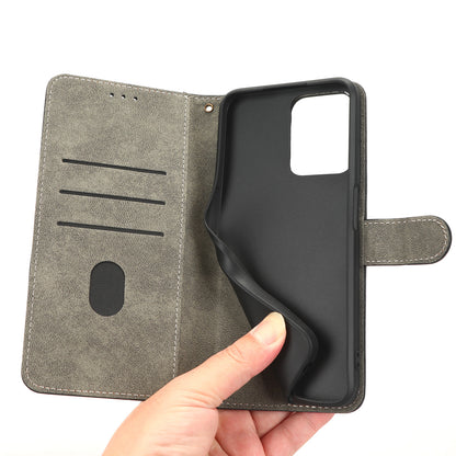 For Realme C35 4G / Narzo 50A Prime Magnetic PU Leather Anti-shock Phone Cover RFID Blocking Full Protection Phone Case with Wallet Stand