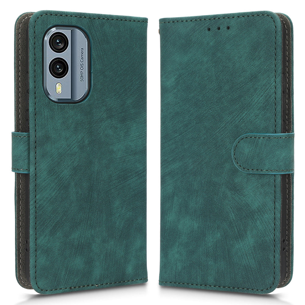 For Nokia X30 5G Magnetic Clasp PU Leather Phone Cover RFID Blocking Scratch-resistant Phone Case with Wallet Stand