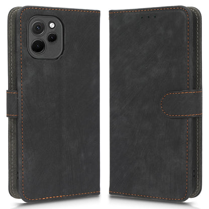 RFID Blocking Magnetic Phone Case For Huawei nova Y61 4G / Enjoy 50z 4G, Anti-scratch PU Leather Phone Wallet  Cover with Stand
