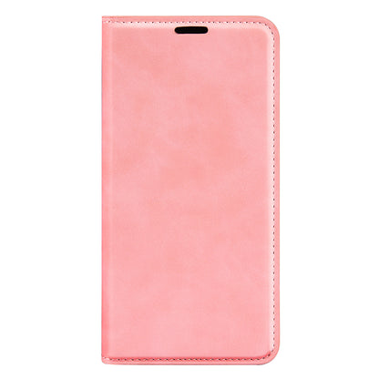 For Huawei nova Y61 4G PU Leather Magnetic Auto Closing Cover Stand Wallet Skin-touch Feeling Shockproof Phone Case