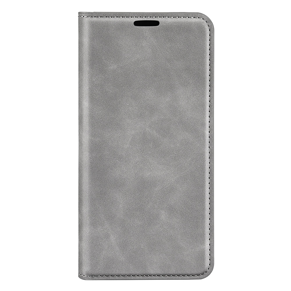 For Huawei nova Y61 4G PU Leather Magnetic Auto Closing Cover Stand Wallet Skin-touch Feeling Shockproof Phone Case