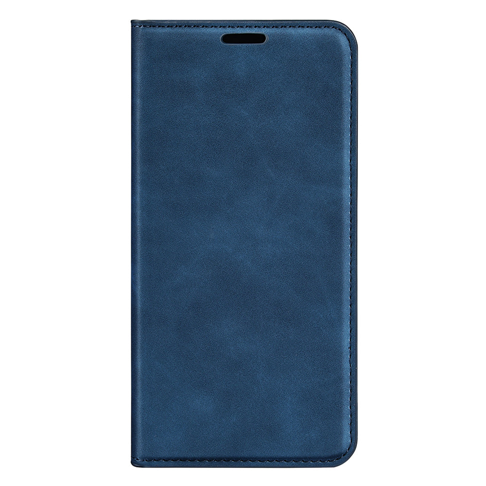 For Huawei nova Y61 4G PU Leather Magnetic Auto Closing Cover Stand Wallet Skin-touch Feeling Shockproof Phone Case