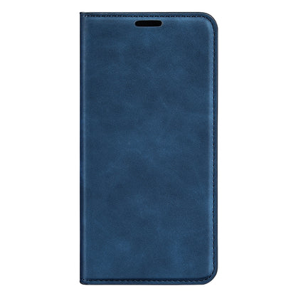 For Huawei nova Y61 4G PU Leather Magnetic Auto Closing Cover Stand Wallet Skin-touch Feeling Shockproof Phone Case