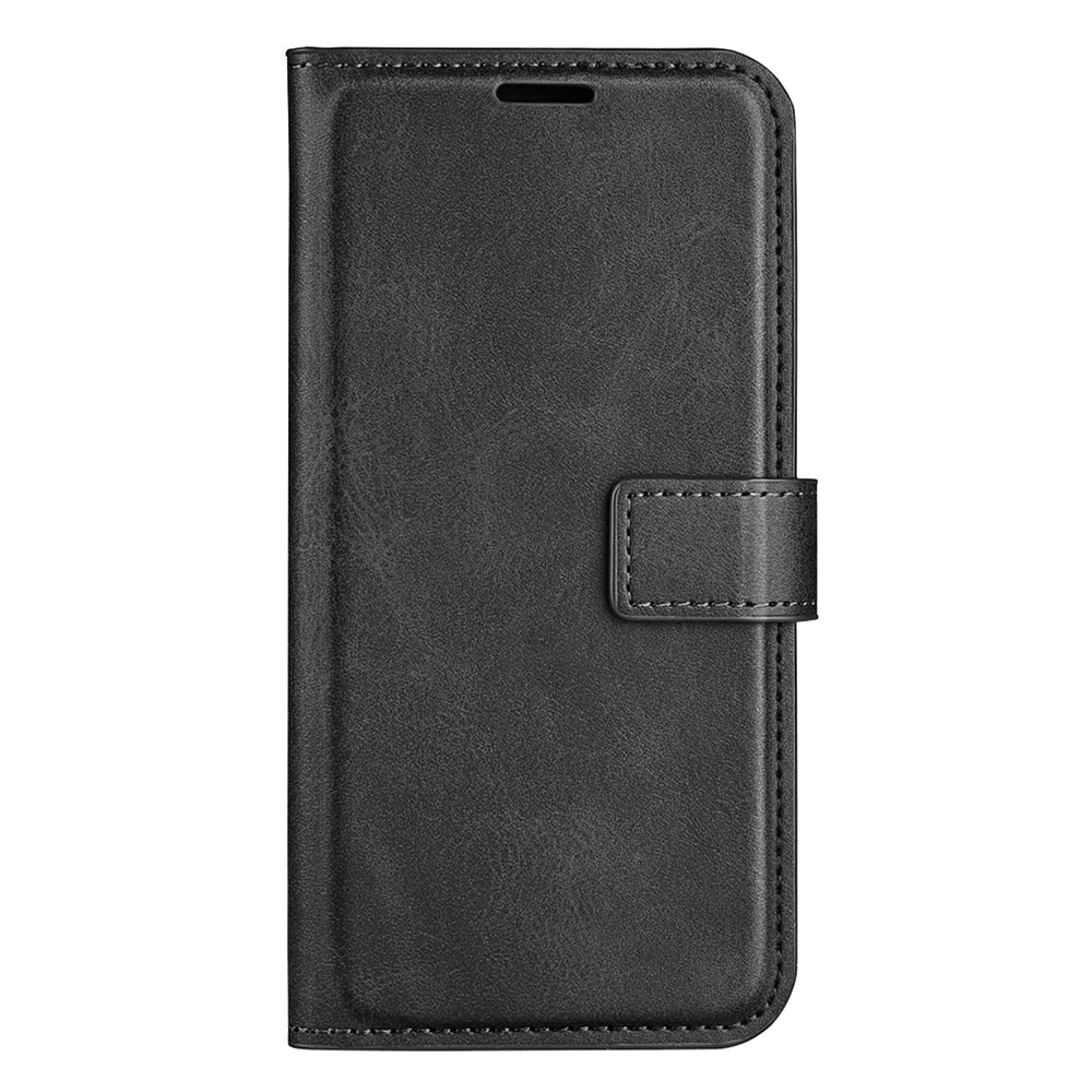 For Huawei nova Y61 4G Calf Texture PU Leather Phone Case Wallet Stand Full Body Flip Folio Square Magnetic Clasp Protective Cover