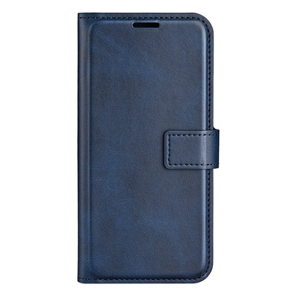 For Huawei nova Y61 4G Calf Texture PU Leather Phone Case Wallet Stand Full Body Flip Folio Square Magnetic Clasp Protective Cover