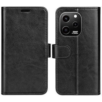 For Huawei nova Y61 4G Crazy Horse Texture PU Leather Wallet Case Stand Shockproof Flip Protective Phone Cover