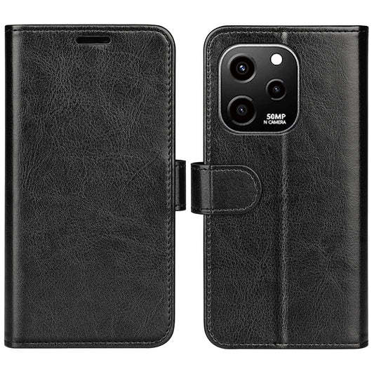 For Huawei nova Y61 4G Crazy Horse Texture PU Leather Wallet Case Stand Shockproof Flip Protective Phone Cover