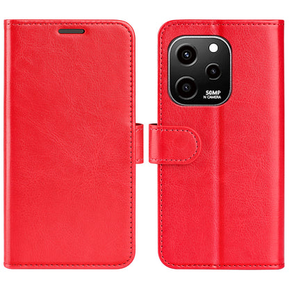 For Huawei nova Y61 4G Crazy Horse Texture PU Leather Wallet Case Stand Shockproof Flip Protective Phone Cover