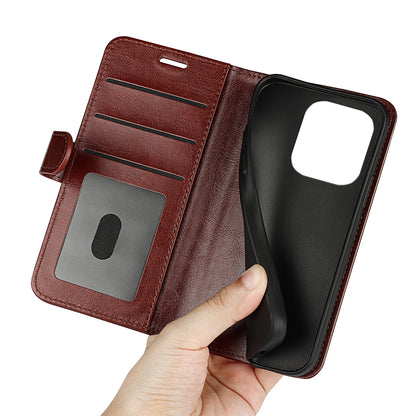 For Huawei nova Y61 4G Crazy Horse Texture PU Leather Wallet Case Stand Shockproof Flip Protective Phone Cover