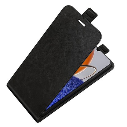 For Huawei nova Y61 4G Vertical Flip PU Leather Protective Cover Card Holder Crazy Horse Texture Magnetic Clasp Shockproof Phone Case
