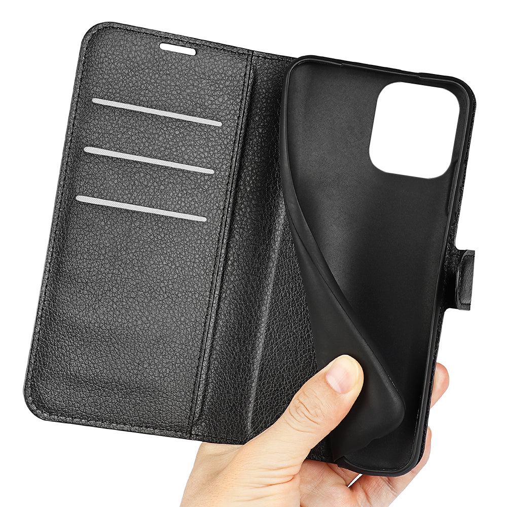For Huawei nova Y61 4G Full Protection Flip Phone Case Litchi Texture PU Leather Stand Wallet Phone Cover