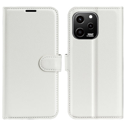 For Huawei nova Y61 4G Full Protection Flip Phone Case Litchi Texture PU Leather Stand Wallet Phone Cover