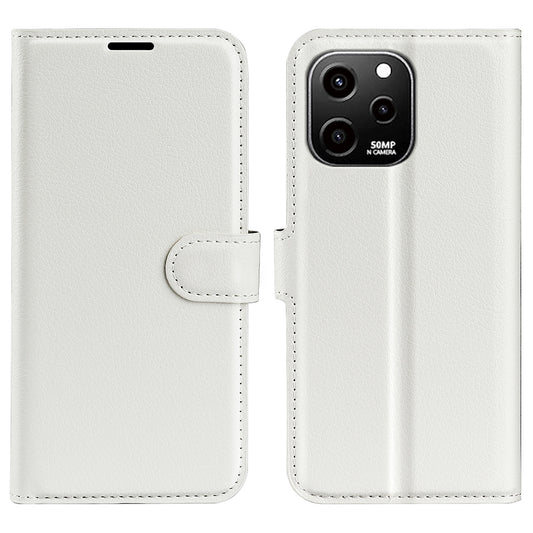 For Huawei nova Y61 4G Full Protection Flip Phone Case Litchi Texture PU Leather Stand Wallet Phone Cover