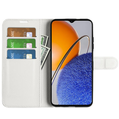 For Huawei nova Y61 4G Full Protection Flip Phone Case Litchi Texture PU Leather Stand Wallet Phone Cover