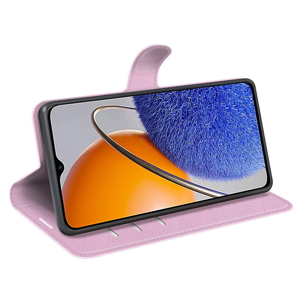 For Huawei nova Y61 4G Full Protection Flip Phone Case Litchi Texture PU Leather Stand Wallet Phone Cover