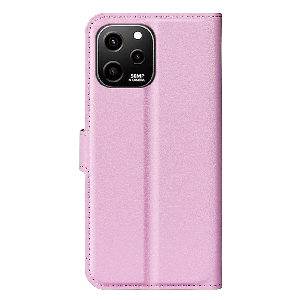 For Huawei nova Y61 4G Full Protection Flip Phone Case Litchi Texture PU Leather Stand Wallet Phone Cover