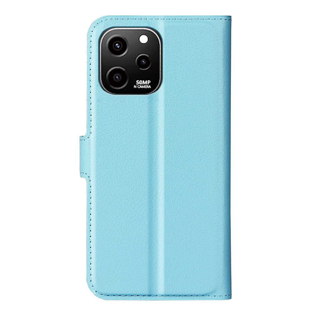 For Huawei nova Y61 4G Full Protection Flip Phone Case Litchi Texture PU Leather Stand Wallet Phone Cover