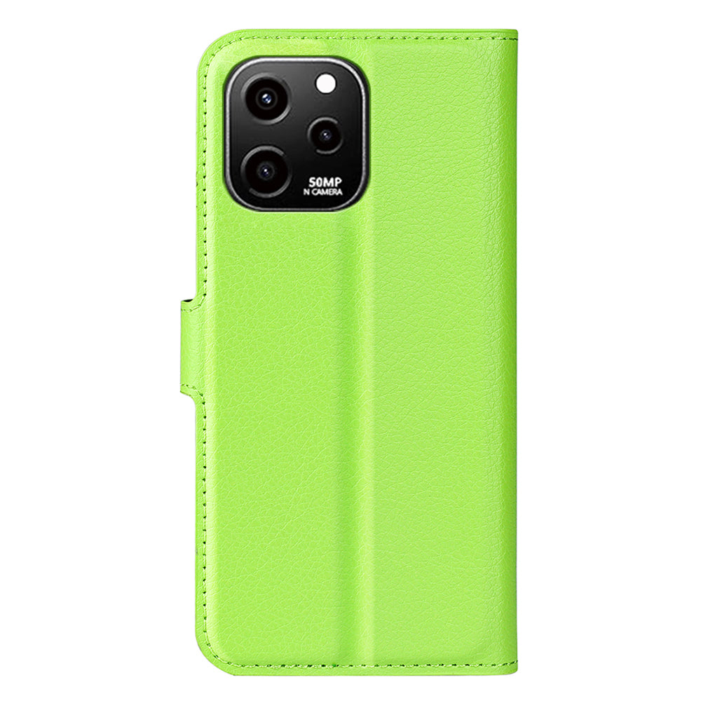 For Huawei nova Y61 4G Full Protection Flip Phone Case Litchi Texture PU Leather Stand Wallet Phone Cover